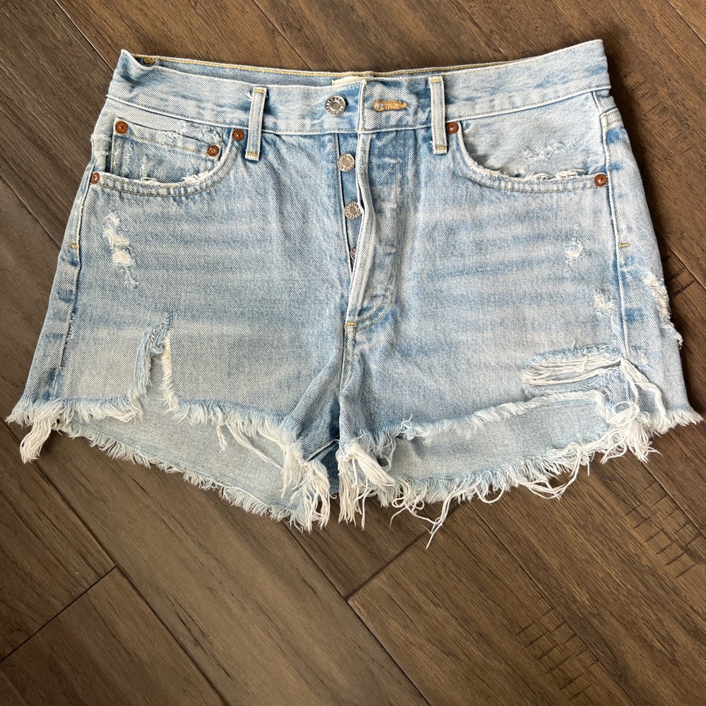 Agolde Parker Vintage Cut-off Shorts